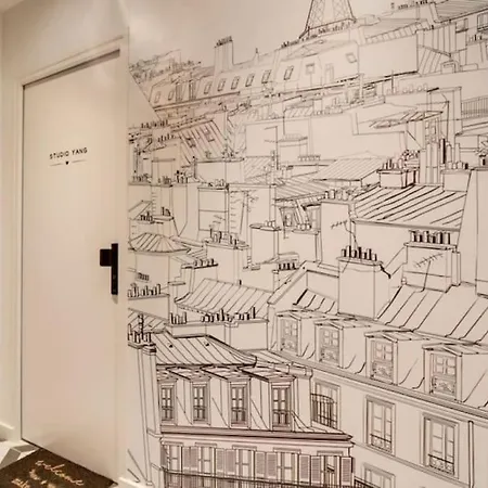 Lägenhet Elegant Divine Sun Quartier Canal St Martin