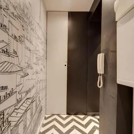 Elegant Divine Sun Quartier Canal St Martin Lägenhet *