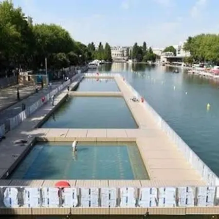 Elegant Divine Sun Quartier Canal St Martin * Parijs